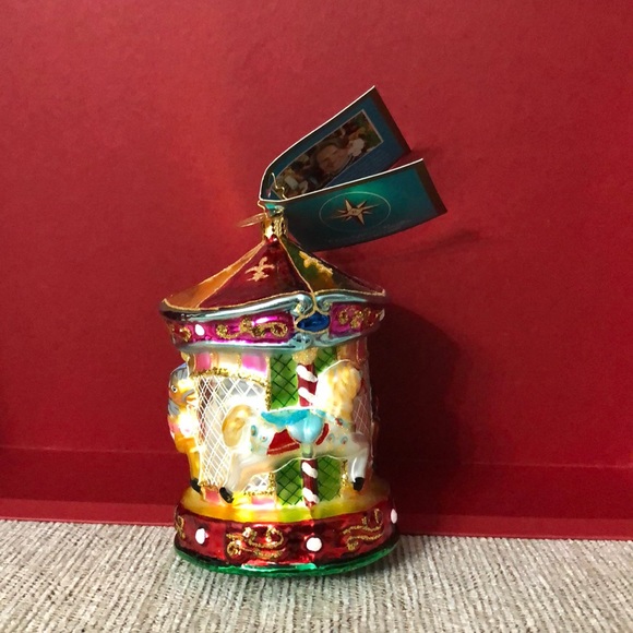 CAROUSEL OF HOPE 2006 CHRIST RADKO TREE DECOR - Picture 8 of 12